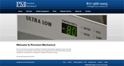 Desktop Screenshot of precision-mechanical.com
